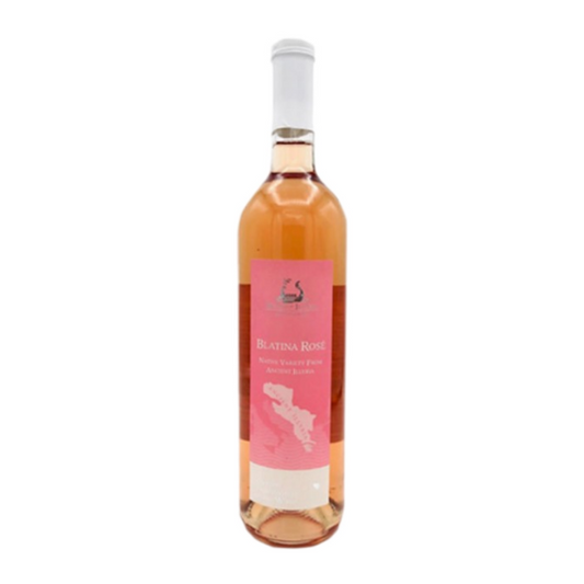 Wines of Illyria Blatina Rosé